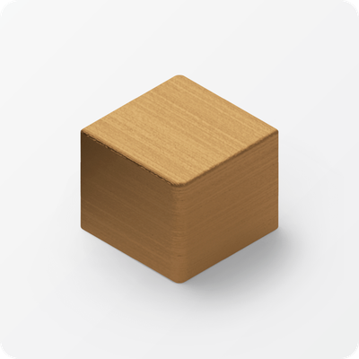 Профиль T-образный полукруглый латунный 8 мм NEEXY PVL68-03 BAO Брашированный 2.7 м