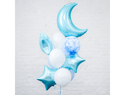 Фонтан голубой с месяцем