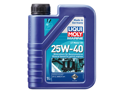 Масло моторное Liqui Moly Marine 4T Motor Oil 25W-40 (Минеральное) - 1 Л (25026)