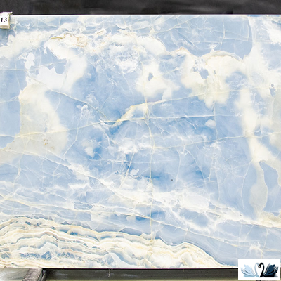 Керамогранит Creto Opera Onyx Sky 80 х 160 см голубой