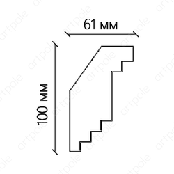 Карниз гладкий SKT8