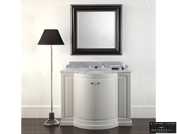 Devon&Devon Clarence, Комплект мебели мрамор: Bianco Carrara, Цвет: off white