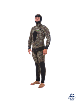 Гидрокостюм неопрен 3мм Marlin SKILUR green р.46