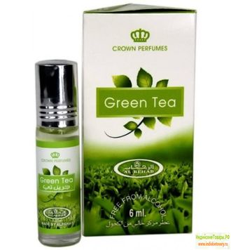 Духи Green Tea (Al-Rehab) масляные арабские 6мл унисекс