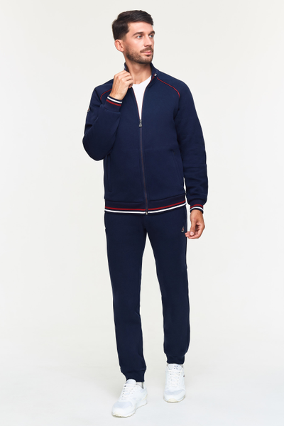 Теплый спортивный костюм мужской  SKM-12M-RR-1270/1, синий