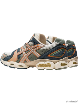 Asics GEL-Nimbus 9  Cream/Orange  Мужские (41-45)