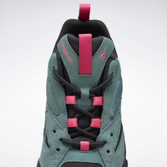 Кроссовки Reebok Aztrek double mix черно-зеленые