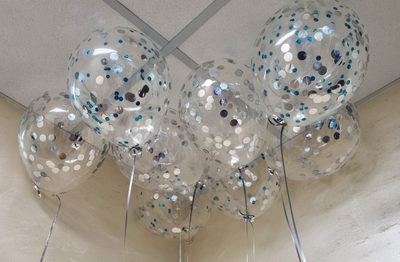 Шары с конфетти 8 штук