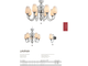 Люстра Arte Lamp LAVINIA A 1404 LM-5WH