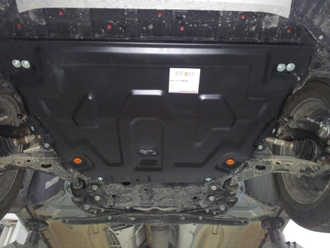 Ford Kuga 2013-2017 V-all Защита картера и КПП (Сталь 2мм) ALF0732ST