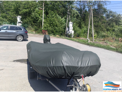 Рип-стоп Корея пропитка 5000 ед. цвет хаки-темная олива