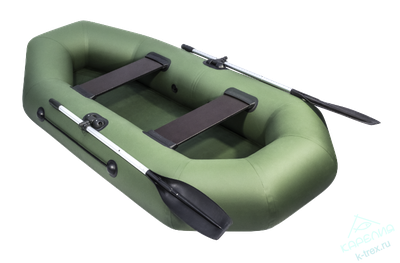Лодка ПВХ Мастер Лодок Аква Оптима 240 Зелёная