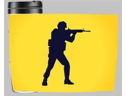 Термокружка "Counter-Strike, CS GO, Контр Страйк" №16