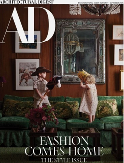 AD Magazine US Architectural Digest May 2025 Иностранные журналы об интерьере в Москве, Intpressshop