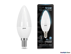 Gauss LED Candle 9.5w 840 E14