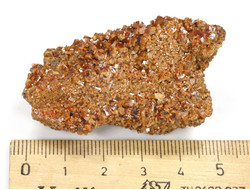 Ванадинит, кристаллы на породе, Марокко (51*30*23 мм, 53 г) №26706