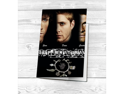 Обложка на паспорт Сверхъестественное/ Supernatural №12