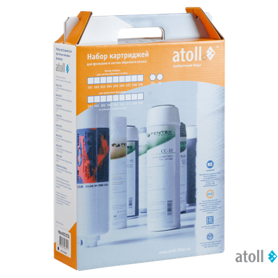 Набор картриджей atoll №313F (для atoll ULTRA F для жесткой воды)