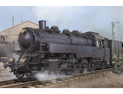 Сборная модель: (Hobby Boss 82914) Германский паровоз BR86