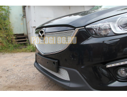 Защита радиатора Mazda CX-5 2012-2017 chrome низ PREMIUM