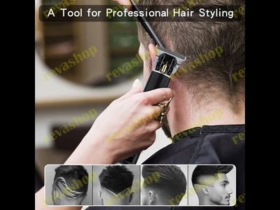 Машинка для стрижки волос аккумуляторная-с сменными насадками