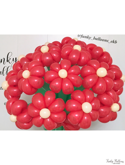 Фигура из шаров "Цветочки"