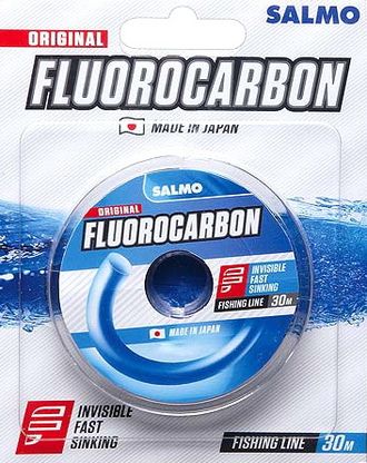 Флюорокарбон &quot;Salmo Fluorocarbon&quot;, 30м, 0.08мм