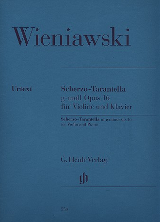 Wieniawski. Scherzo-Tarantella g-moll op.16 für Violine und Klavier