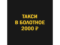 Такси Новосибирск Болотное