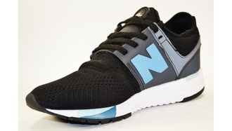 New Balance 247 Черные с синим (41-44) Арт. 328F-A