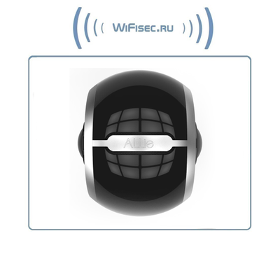 Стриминговая IP WiFi видеокамера, панорама 360 градусов (он-лайн трансляция), хранение в облаке 1 сутки,  Ultra HD 4К