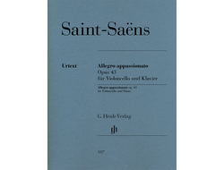 Saint-Saens, Camille Allegro appassionato op.43 für Violoncello und Klavier