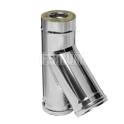 Сэндвич-тройник 135° (430/0,8мм + нерж.) D 150х210 Ferrum