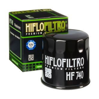 Масляный фильтр HIFLO FILTRO HF740 для Yamaha (69J-13440-01, 69J-13440-03)