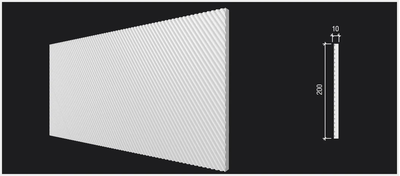 3D панель Decor Dizayn DD926