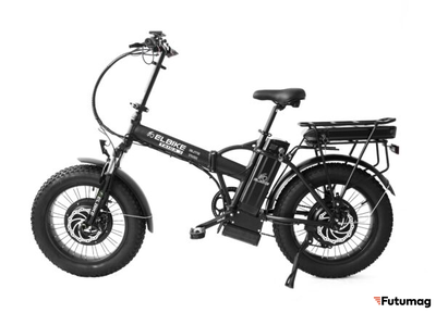 Электровелосипед Elbike Taiga 2 Twix 2000 черный