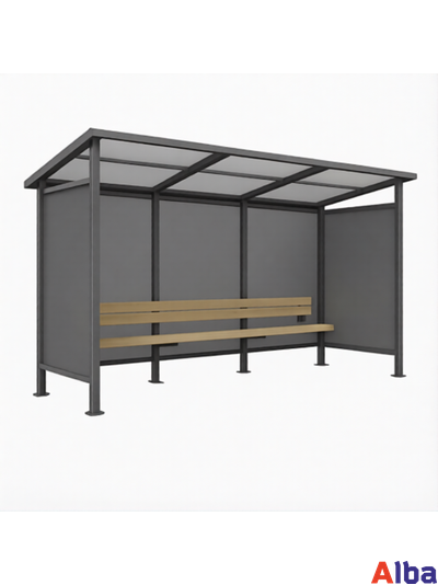 павильон для курения открытый