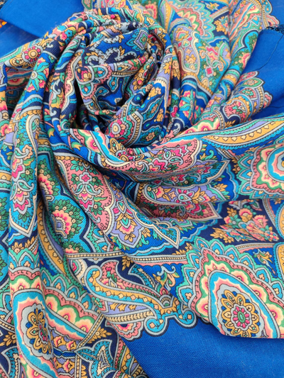 Павловопосадский платок Пряничный домик 1903-13