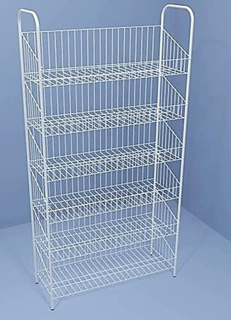 Стеллаж КОЛОСОК 900мм с 6-ю корзинами