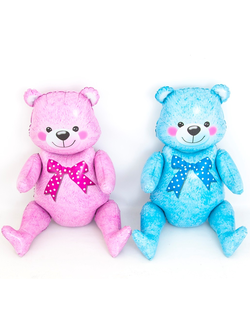 Шар 3D (22''/56 см) Фигура, Сидячий мишка (надув воздухом)