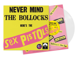 Sex Pistols - Never Mind The Bollocks Here's The Sex Pistols LP Limited Crystal Clear