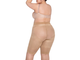 Утягивающие, корректирующие панталоны высокой посадки с манжетами MONA (цвет телесный) объем бедер 125-165 см