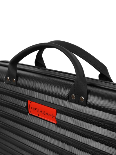 Пластиковый кейс для ноутбука 17 - 18 дюймов Optimum, черный матовый
