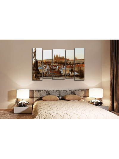 Модульная картина "Столица Чехии"