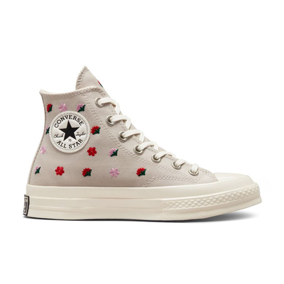 Grey floral top converse