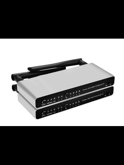 DE/VK-W200KVM беспроводной HDMI удлинитель  для HDMI 1080p (до 200 м.) Поддержка функции KVM.