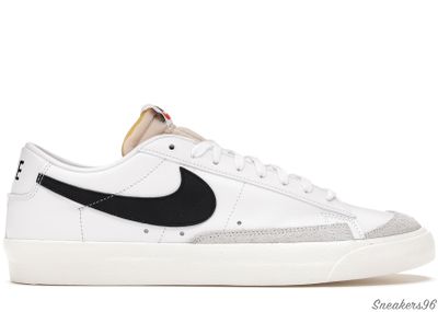 Nike Blazer Low 77 Vintage White Black Унисекс (36-45)