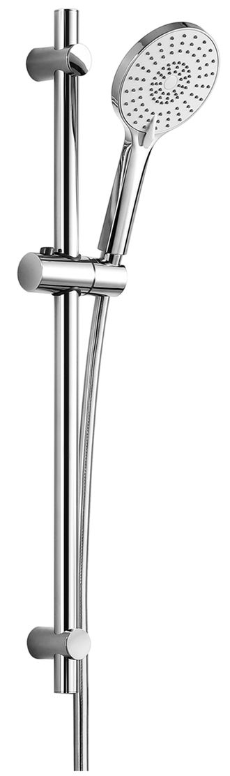 ДУШЕВОЙ КОМПЛЕКТ MODERN-1 | ШТАНГА С ЛЕЙКОЙ И ШЛАНГОМ | ЦВЕТ ХРОМ