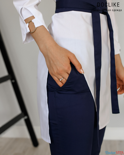 БЛУЗА DOCLIKE DL424 белая