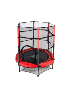 Батут DFC JUMP KIDS 55" красно-серый